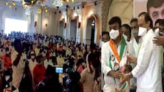 Ajit Pawar Speech|पंढपुरात उपमुख्यमंत्री अजित पवारांच्या सभेत मोठी गर्दी,कोरोनाचे सर्व नियम धाब्यावर