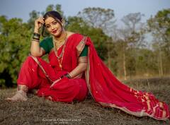 PHOTO : अण्णांच्या शेवंताचा हटके लूक; नऊवारी साडीत, नथीचा नखरा