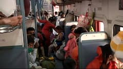 Covid-19 protocols ignored by passengers in trains | Ground Report