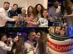 TV Actress Tannaz Irani Celebrates 50th Birthday With Family & A Huge Bollywood Theme Cake; Inside PICS Go Viral!