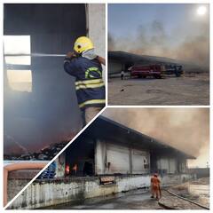 தூத்துக்குடி சிப்காட்டில் பயங்கர தீ விபத்து