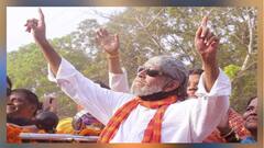 West Bengal Election 2021: বরানগরে পার্নো মিত্রর সমর্থনে রোড শো মিঠুনের
