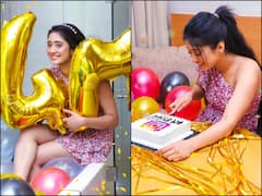 PICS: 'Yeh Rishta Kya Kehlata Hai' Actress Shivangi Joshi Crosses 4 Million Instagram Followers, Celebrates With Family