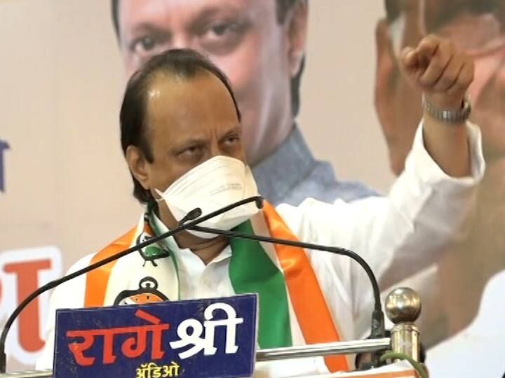 Pandhapur Bypoll Ajit Pawar taunts Gopichand Padalkar and Harshvardhan Patil at Kasegaon rally Pandharpur Bypoll | कासेगावच्या प्रचारसभेत अजित पवारांची तुफान टोलेबाजी; पडळकर, पाटील यांना चिमटे