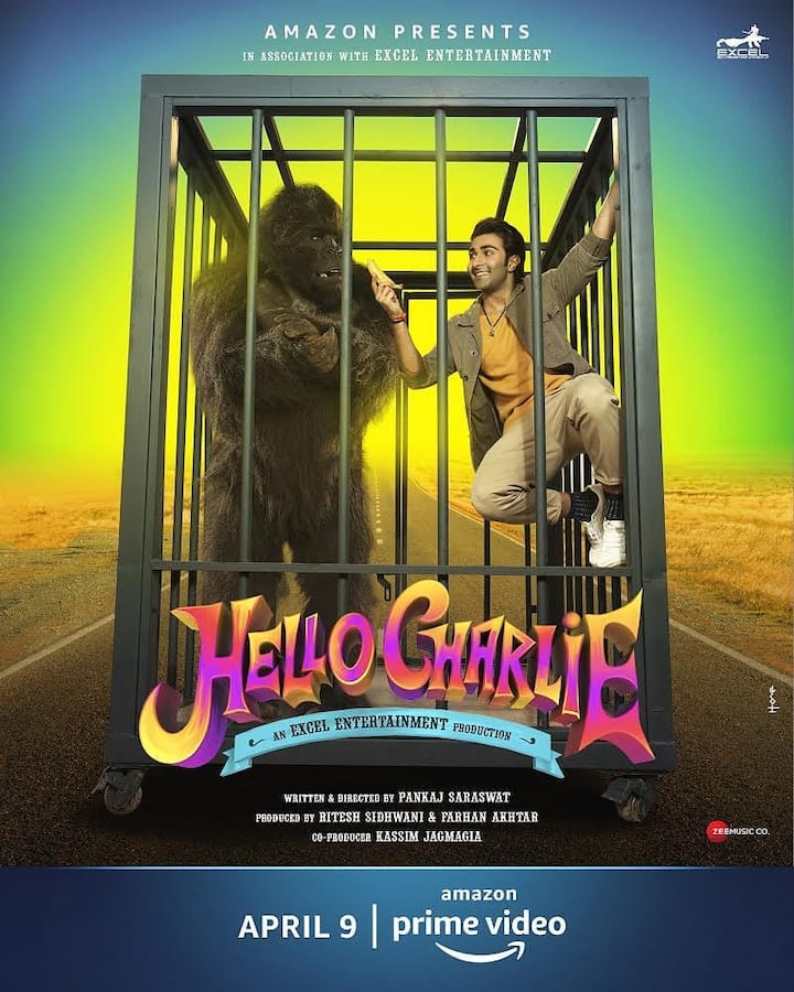 Director Pankaj Saraswat's adventure comedy 'Hello Charlie' released on Amazon Prime Video on April 9, 2021. The movie stars Aadar Jain, Jackie Shroff, rajpal Yadav, Shloka Pandit and others. (Image courtesy - @aadarjain/Instagram)