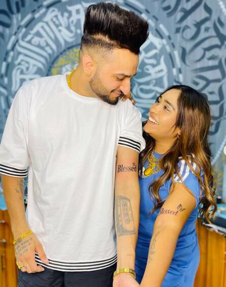 ਅਫਸਾਨਾ ਖਾਨ ਤੇ ਸਾਜ ਨੇ ਇਕ ਦੂਜੇ ਨੂੰ ਡੈਡੀਕੇਟ ਕੀਤਾ ਟੈਟੂ