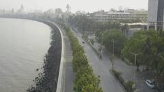 Mumbai Weekend Lockdown | गजबजलेल्या मरिन ड्राईव्ह परिसरात आज शुकशुकाट