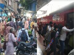 Weekend Lockdown | ठाण्यात भाजी घेण्यासाठी झुंबड, तर गावी परतण्यासाठी परप्रांतीयांची गर्दी