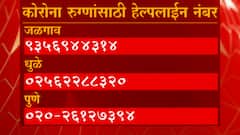 Corona Patient Helpline Number : कोरोना रुग्णांसाठी हेल्पलाईन नंबर, मदतीसाठी 'या' क्रमांकावर कॉल करा