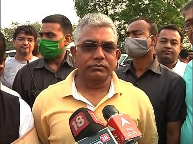 WB Election 2021: BJP Dilip Ghosh given reaction for the political violence in Sitalkuchi yesterday WB Election 2021:‘শীতলকুচিতে দুষ্টু ছেলেরা গুলি খেয়েছে, কেউ বাড়াবাড়ি করলে জায়গায় জায়গায় শীতলকুচি হবে’, হুঙ্কার দিলীপের