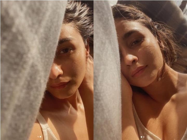 covid-19 alia bhatt shared a sun kissed selfie on social media goes viral fans shocked after seeing actress look क्वारंटीन टाइम यूं स्पेंड कर रही हैं कोरोना पॉजिटिव आलिया भट्ट, शेयर की तस्वीरें