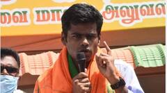 அரவக்குறிச்சி பாஜக வேட்பாளர் அண்ணாமலைக்கு கொரோனா பாதிப்பு