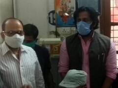 कोविड टीकाकरण उत्सव के शुभारम्‍भ में पहुंचे सांसद रवि किशन, कहा- नहीं है वैक्‍सीन की कमी 