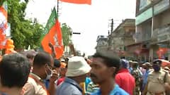 Amit Shah के रोड शो से पहले नादिया में समर्थकों का दिखा जबरदस्त उत्साह | WB Polls 2021