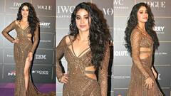 Janhvi Kapoor ਗਲੈਮਰਸ ਗਾਊਨ ਪਹਿਨ ਕੇ ਇਸ ਤਰ੍ਹਾਂ ਢਾਹੁੰਦੀ ਕਹਿਰ, ਤੁਸੀਂ ਵੀ ਦੇਖੋ ਹੌਟ ਤਸਵੀਰਾਂ