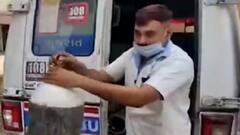 કોરોના કાળમાં માનવતાઃ ડોક્ટરે પોતે ઉતાર્યાં ઓક્સિજન સિલિન્ડર, 108 એમ્બ્યુલન્સના ડ્રાઈવરે શું કર્યું ? જુઓ વીડિયો