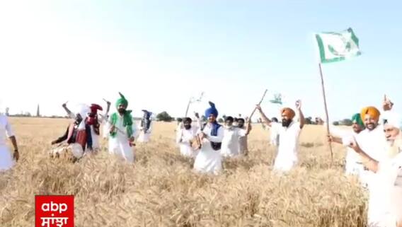 ਵੇਖੋ, ਅੰਨਦਾਤਾ ਦੀ ਬੜ੍ਹਕ ਤੇ ਟੋਹਰ ਵਾਲਾ ਭੰਗੜਾ