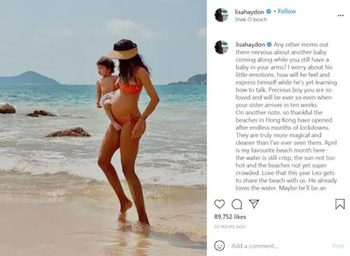 ਹਾਲ ਹੀ 'ਚ ਇਕ ਵਾਰ ਫਿਰ ਲੀਜ਼ਾ ਨੇ ਇੰਸਟਾਗ੍ਰਾਮ 'ਤੇ ਆਪਣੀ ਇਕ ਖੂਬਸੂਰਤ ਤਸਵੀਰ ਸ਼ੇਅਰ ਕੀਤੀ ਹੈ ਅਤੇ ਇਕ ਭਾਵੁਕ ਪੋਸਟ ਲਿਖੀ ਹੈ। 