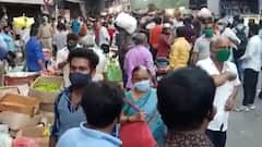 Maharashtra Corona crisis: Huge crowd seen in Dadar vegetable market