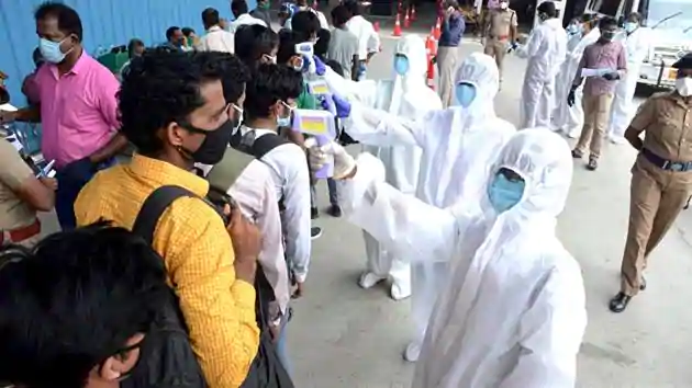 தமிழகத்தில் இன்று ஒரேநாளில் 6 ஆயிரத்தைத் தாண்டிய கொரோனா பாதிப்பு எண்ணிக்கை..