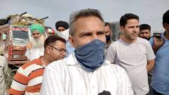 ਬਾਰਦਾਨੇ ਦੀ ਘਾਟ ਮਗਰੋਂ ਕਿਸਾਨਾਂ ਨੇ ਪਟਿਆਲਾ ਹਾਈਵੇਅ ਤੇ ਸੜਕੀ ਆਵਾਜਾਈ ਕੀਤੀ ਠੱਪ