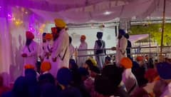 ਕੋਰੋਨਾ ਦੇ ਕਹਿਰ ਦੇ ਬਾਵਜੂਦ ਗੁਰੂ ਘਰ ਪਹੁੰਚੀਆਂ ਵੱਡੀ ਗਿਣਤੀ ਸੰਗਤਾਂ