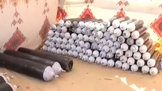 રાજ્યના આ શહેરમાં કોરોનાકાળમાં વિનામૂલ્યે ઓક્સિજન સિલિન્ડરનું વિતરણ, જુઓ વીડિયો