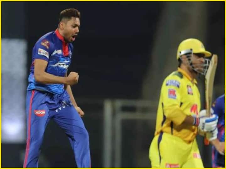 IPL 2021: एमएस धोनी को शून्य पर आउट करने वाले आवेश खान बोले- तीन साल बाद पूरा हुआ सपना IPL 2021: Avesh Khan who dismissed MS Dhoni at zero, said the dream fulfilled after three years IPL 2021: एमएस धोनी को शून्य पर आउट करने वाले आवेश खान बोले- तीन साल बाद पूरा हुआ सपना