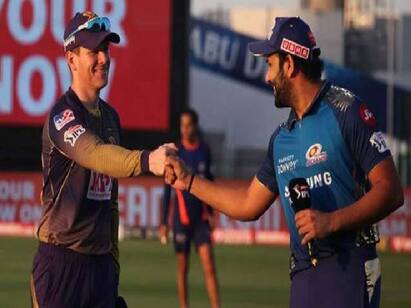 mumbai indians batting against kolkatta சூர்யகுமார் அதிரடி அரைசதம் - 152 ரன்களை குவித்தது மும்பை