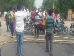 बिहार: सड़क हादसे में युवक की मौत के बाद परिजनों ने किया हंगामा, सड़क जाम कर की मुआवजे की मांग