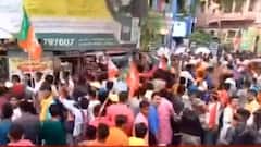 West Bengal Election 2021: Dilip Ghosh-এর রোড শোয়ে 'হামলা', রণক্ষেত্রে বর্ধমান