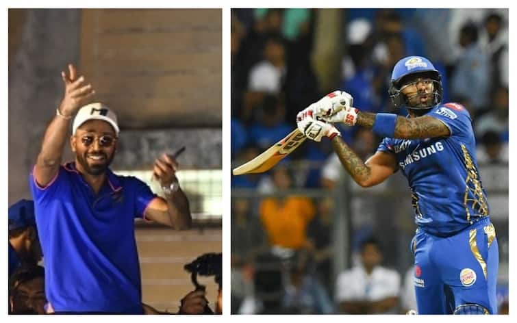 Hardik Pandya Reaction To Suryakumar Yadav SIX, KKR vs MI LIVE IPL 2021 Cricket Score LIVE Updates Kolkata Knight Riders vs Mumbai Indians KKR Vs MI: Suryakumar Yadav's 99 Meter SIX To Get To Fifty Stuns Hardik Pandya [WATCH]