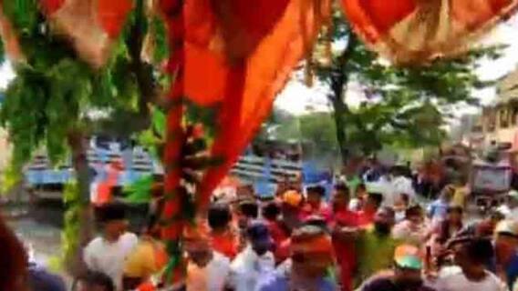 West Bengal Election 2021: বরানগরে পার্নোকে 'হেনস্থা', থানার সামনে পুলিশ-বিজেপি ধস্তাধস্তি