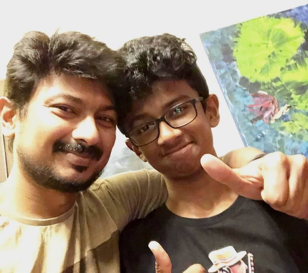 Inpanithi playing video game: Udayanithi வீடியோ கேம் தான் விளையாடுகிறார் இன்பநிதி: உதயநிதி ஸ்டாலின் கலகல