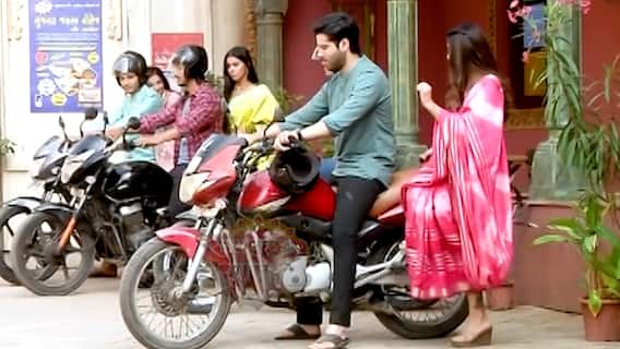 Pandya brothers go on BIKE RIDE with wives for darshan