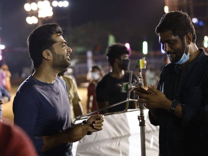 Silambarasan in Maanadu Shooting