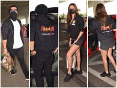 Ek Villain Returns: शूटिंग के लिए गोवा रवाना हुए Arjun Kapoor और Tara Sutaria, देखें एयरपोर्ट की तस्वीरें