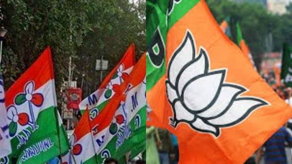 West Bengal Election 2021: বিজেপির পতাকা খুলে ফেলা ঘিরে সাঁইথিয়ায় সংঘাত, মহিলাকে মারধরের অভিযোগ