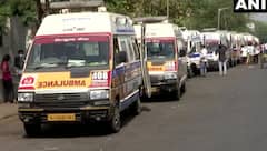 Ahmedabad Corona Cases:  ગુજરાતના આ શહેરમાં કોરોનાની ભયાનક સ્થિતિ, હોસ્પિટલ બહાર એમ્બ્યુલન્સની લાગી લાઈનો