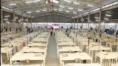 Vadodara: BAPS સંચાલિત આ હોલમાં શરૂ કરાઈ 500 બેડની કોવિડ હોસ્પિટલ, જુઓ વીડિયો