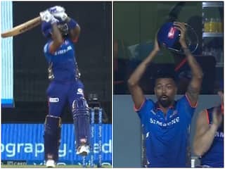 Watch: Hardik Pandya's Animated Reaction To Suryakumar Yadav's Monstrous Six Goes Viral