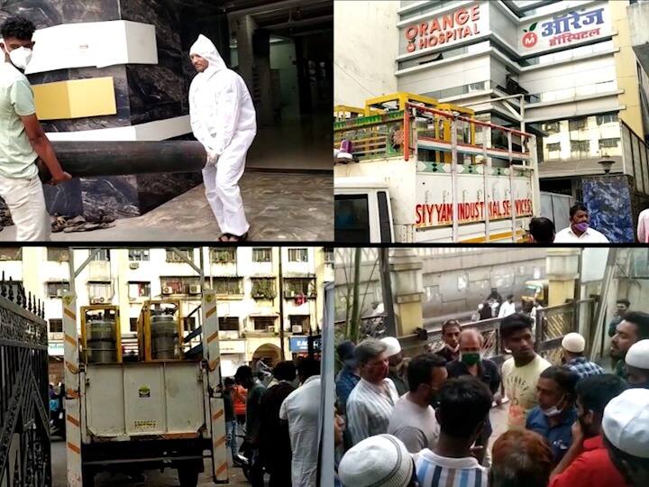 भिवंडीत खासगी कोविड रुग्णालयांमध्ये ऑक्सिजनचा तुटवडा; रुग्णांसह नातेवाईकांची चिंता वाढली Oxygen shortage in private covid hospitals in Bhiwandi; concerns of relatives with patients increased भिवंडीत खासगी कोविड रुग्णालयांमध्ये ऑक्सिजनचा तुटवडा; रुग्णांसह नातेवाईकांची चिंता वाढली