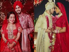 अपनी शादी में Neha Kakkar ने Anushka Sharma और Priyanka Chopra का स्टाइल किया था कॉपी, यकीन न हो तो देखें तस्वीरें