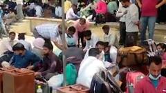 UP Panchayat Elections: COVID-19 protocols & Social distancing norms not being followed