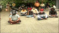 Pune collector कार्यालयासमोर रेमडेसिवीरसाठी मोठ्या रांगा; इंजेक्शन न मिळाल्याने नातेवाईक संतप्त