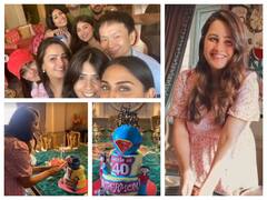 IN PICS: Anita Hassanandani Cuts Special ‘Hottie At 40’ Cake While Celebrating 40th Birthday With Ekta Kapoor, Surbhi Jyoti, Krystle D’Souza & Others!