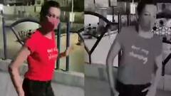 Rajkot:નાઈટ કર્ફ્યૂ દરમિયાન એક યુવતીએ કર્યો ડાન્સ, જુઓ વીડિયો