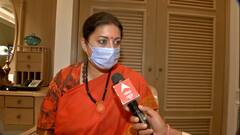 Smriti Irani attacks Rahul Gandhi & Mamata Banerjee; claims BJP's victory in WB elections