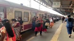 Maharashtra Curfew | संचारबंदीनंतरही विरार रेल्वे स्थानकावर गर्दी