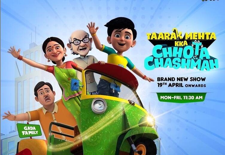 Taarak Mehta ka chota Chashmah title track narrates antics of characters 'तारक मेहता का छोटा चश्मा' के एनिमेटेड वर्जन का टाइटल ट्रेक लॉन्च, शो में गरबा करती दिखेंगी दयाबेन